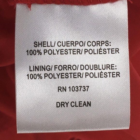 NWT Donna Morgan for Anthropologie Red Renata Lace Fit & Flare Dress - Picture 12 of 12